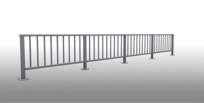 Pedestrian Guardrail Systems